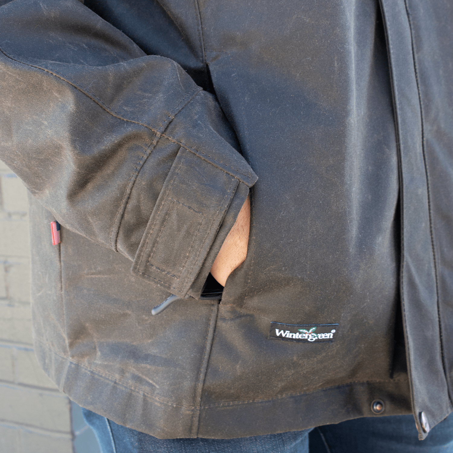 Waxed Cotton Trail Jacket Lined (Men's)