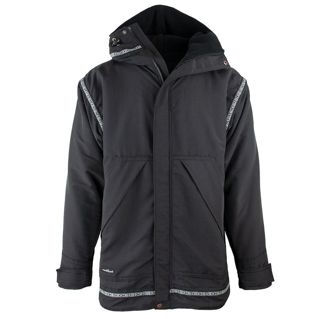 The Warmest Winter Jacket for Men-Made in USA Medium / Amethyst Shell (Greenland Trim)