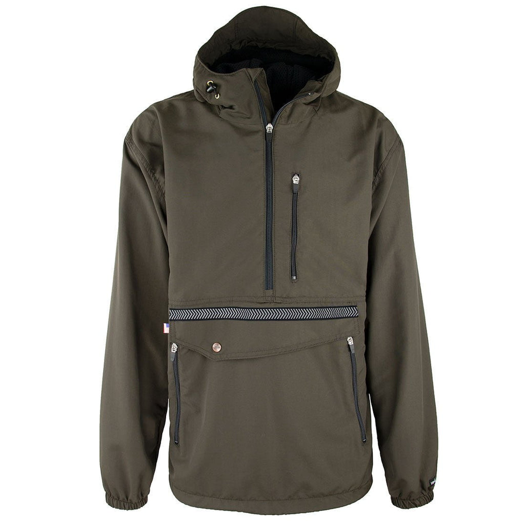 Four Season Supplex® Nylon Hooded Wind Breaker-Made in USA