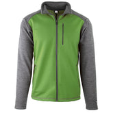 Leaf Green Heather Gray