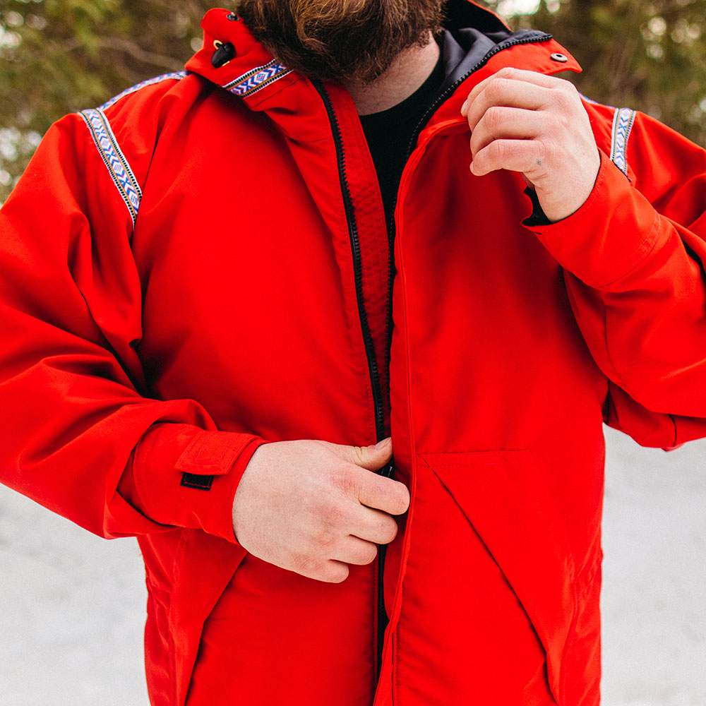 Expedition Shell Anorak Full Zip (Men's)-Made in Ely,