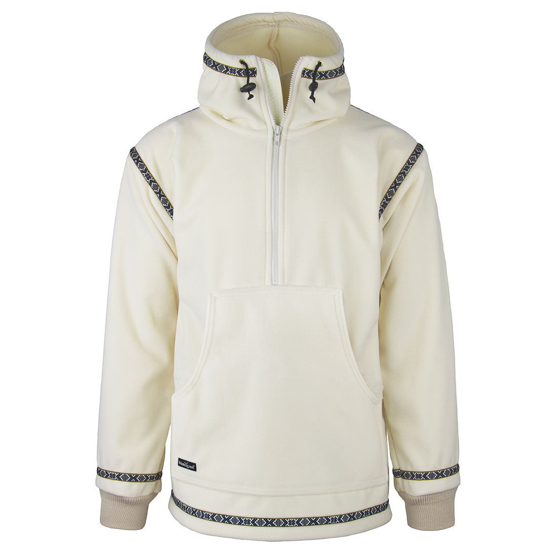 Expedition Fleece Anorak Partial Zip (Men's)-Made in Ely, MN.