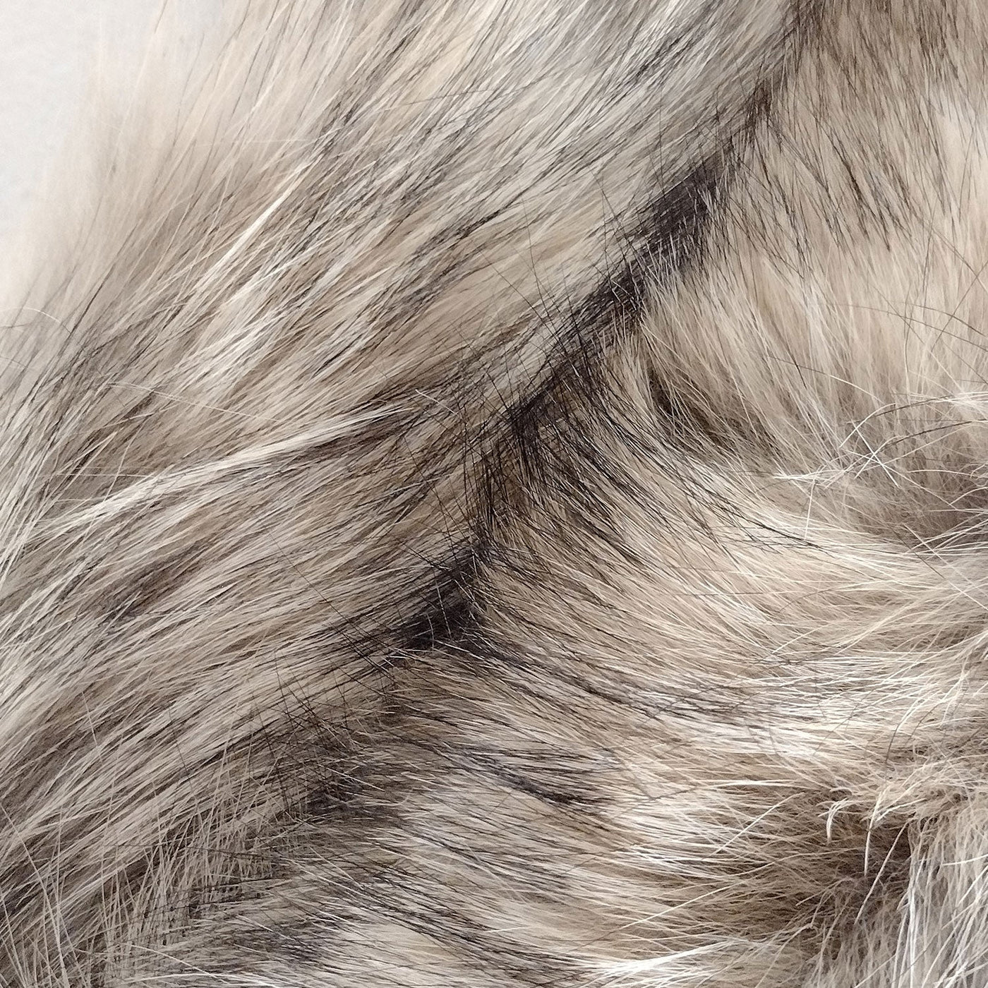 Hood Ruff Zip-on Coyote Fur Hood Ruff