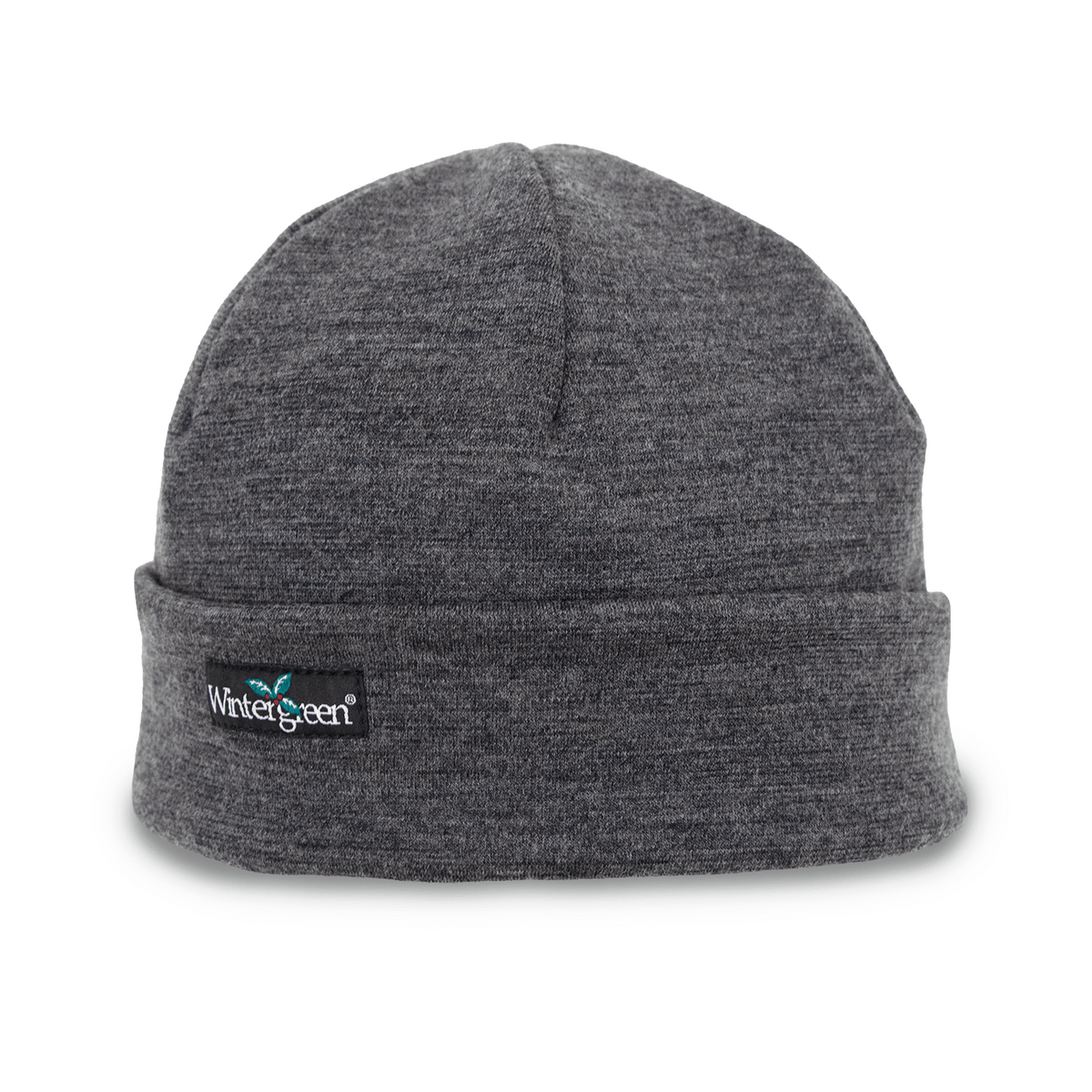 Hand Knit Beanie Hat Stocking Cap Premium Merino Wool Mohair Multicolor Grey Merino Wool Stocking Cap (Unisex)-Made in Ely, MN main image 2