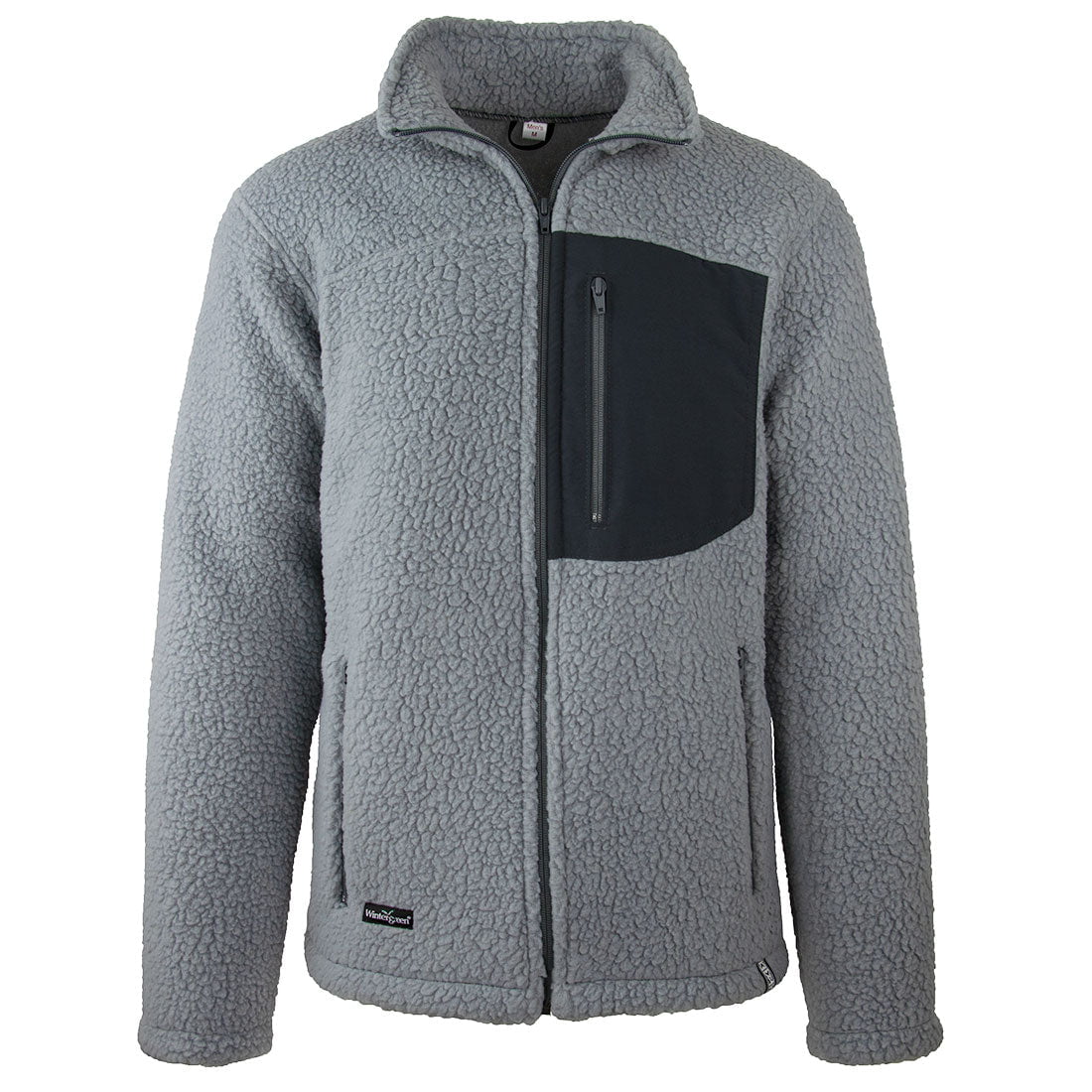 Wintergreen Shearling Fleece Jacket (Men's)-Made in Ely, MN.