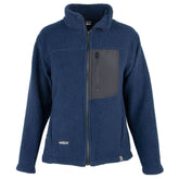 Navy Shearling