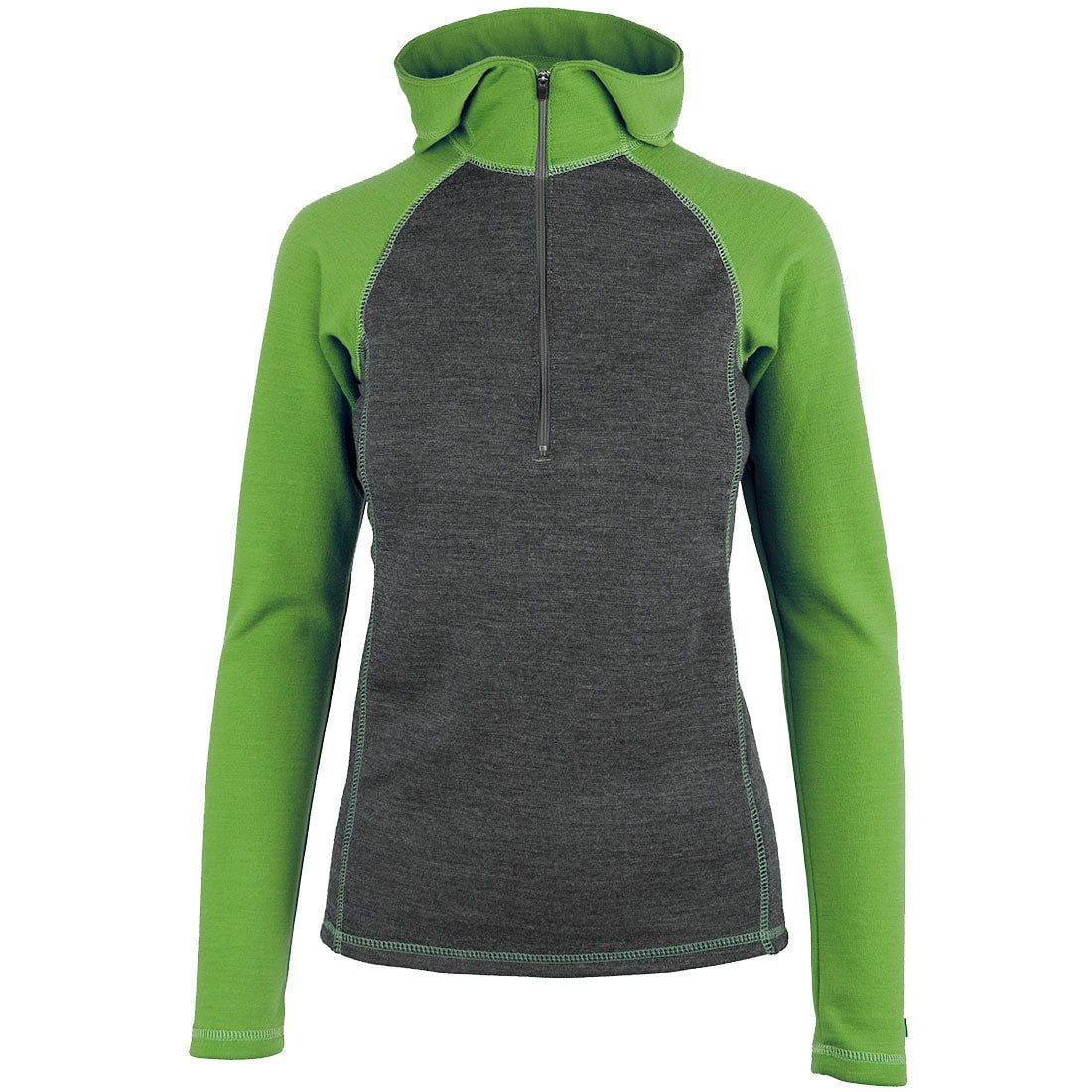 Leaf Green Heather Gray
