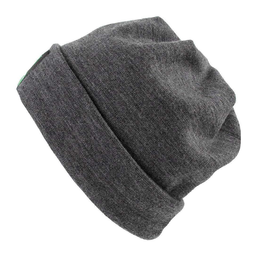 Merino Wool Stocking Cap (Unisex)-Made in Ely, MN. Large/X-Large / Heather Gray