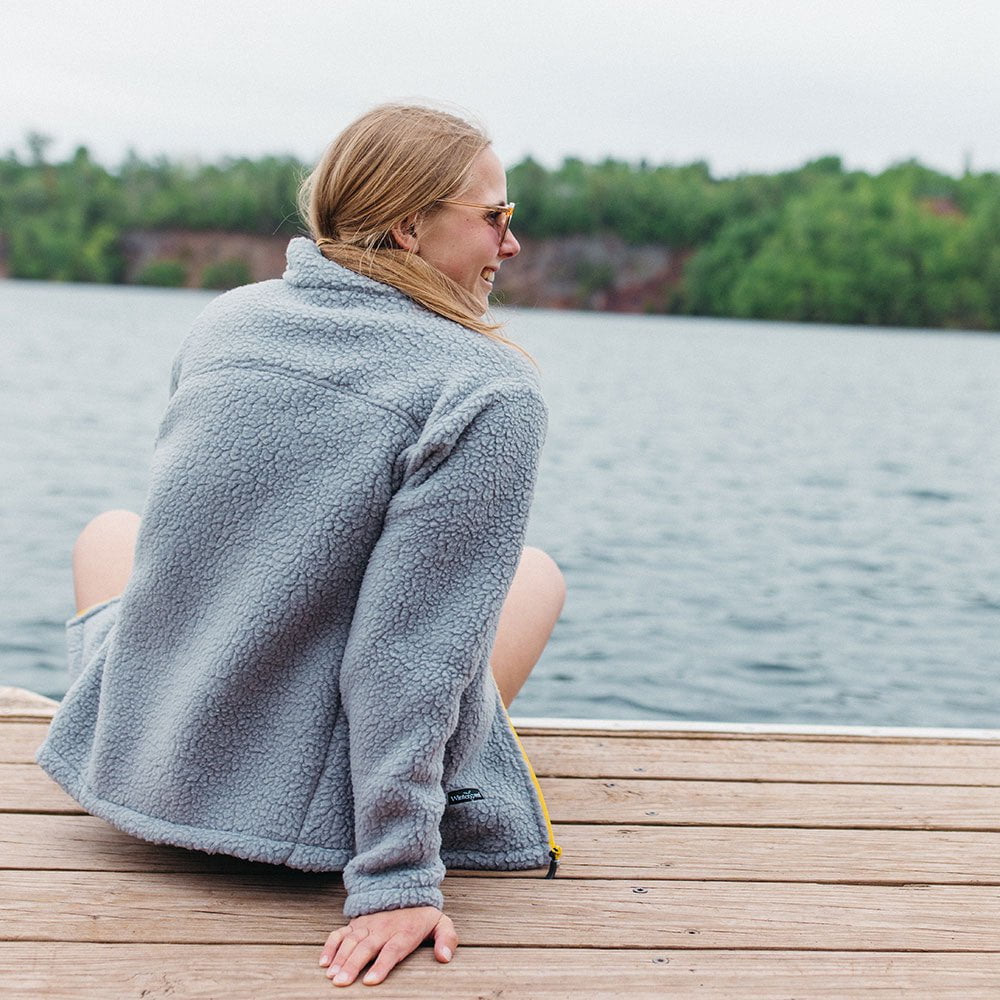 Wintergreen Shearling Fleece Jacket (Women's) - Made in Ely, MN