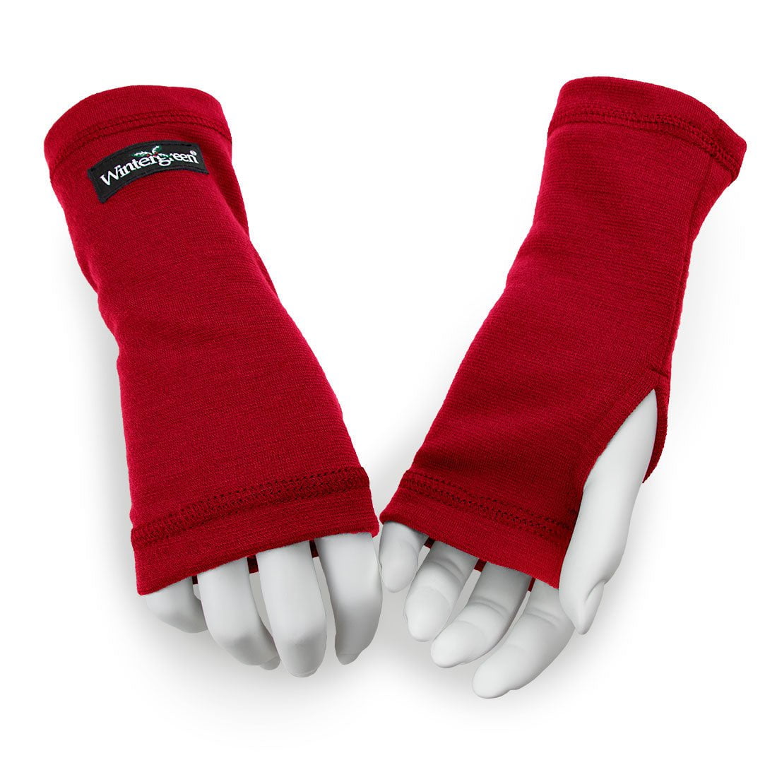 Deep Red Merino Wool