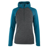 Dark Teal Heather Grey